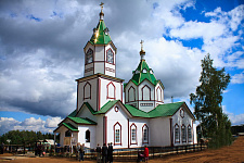 Входная группа Храм пророка Илии в селе Васильевское. 