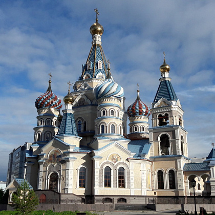Входная группа Храм Иверской иконы Божией Матери. 