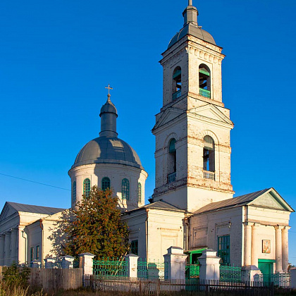 Входная группа Храм Вознесения Господня села Водзимонье. 