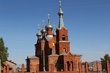 Входная группа Храм Михаила Архангела села Малая Пурга.  Советская,  44