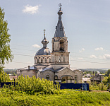 Входная группа Храм Святой Троицы села Кекоран.  Советская,  30