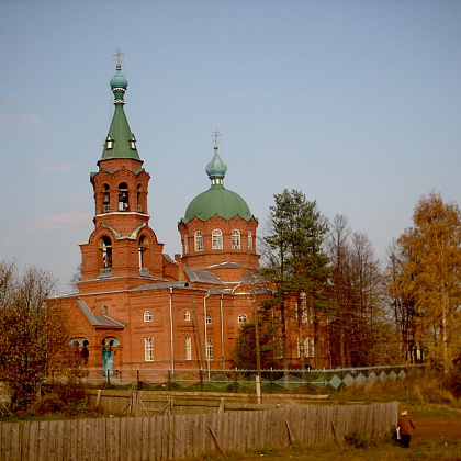 Входная группа Храм святого Архистратига Божия Михаила села Сям-Можга. Входная группа Храм святого Архистратига Божия Михаила села Сям-Можга.