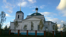 Входная группа Спасо-Рождественский храм села Грахово.  Колпакова,  1б