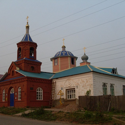 Входная группа Храм Рождества Христова в Кезу. 